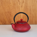 Tetera Bolton Fierro Fundido Roja con Filtro 0.55 Litros-2