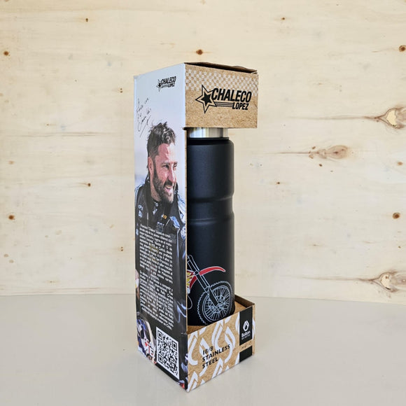 Termo de Agua Chaleco López By Bolton 1 litro “La Bicampeona”