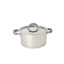 Olla Bolton de Acero Inoxidable 1.25 Litros con Tapa Revestida en Silicona-2