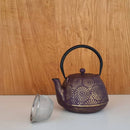 Tetera Bolton de Fierro Fundido Morado con Filtro 1,2 Litros-2