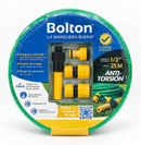 Kit de manguera Bolton con Accesorios 1/2" con Sistema Antitorsión - 25 Metros-1