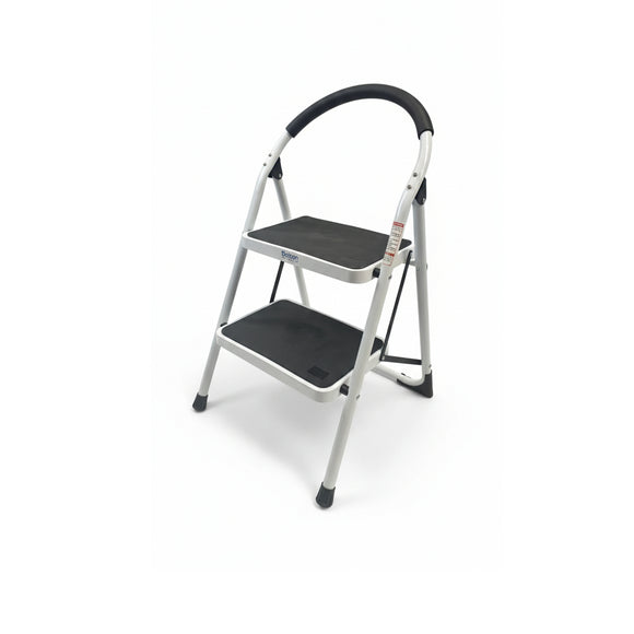 Escalera Bolton Metálica de 2 Peldaños Soporta 150 Kg