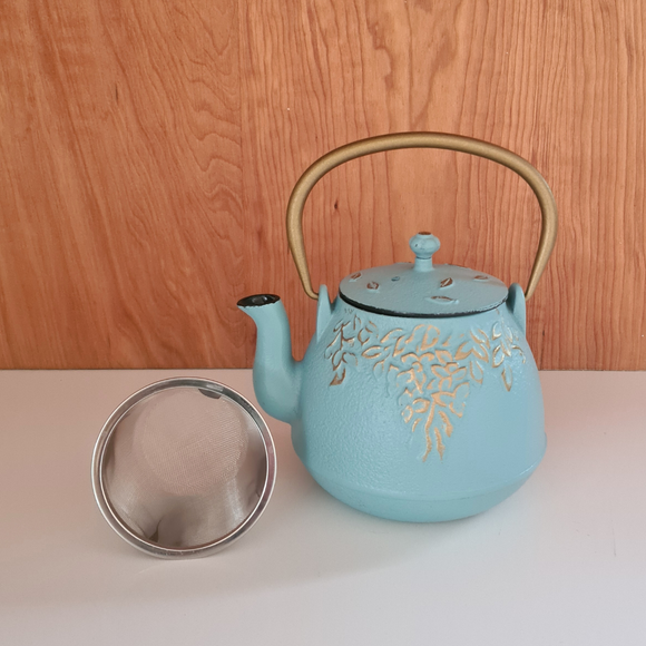 Tetera Bolton Celeste con Filtro 0.9 Litros