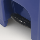 Contenedor Bolton color Azul con Pedal Metálico de 120 Litros-2