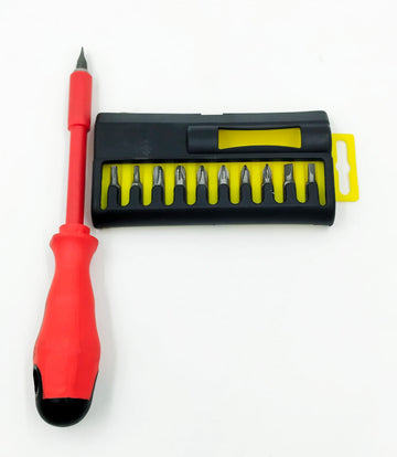 Porta Puntas Magnético Aislado 1.000 V con 11 Puntas 1/4"