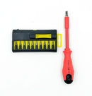 Porta Puntas Magnético Aislado 1.000 V con 11 Puntas 1/4"-4