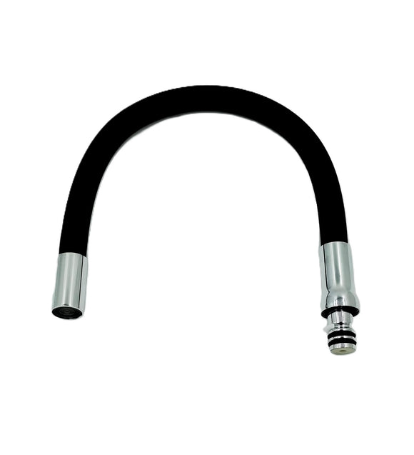 Cuello Flexible Negro Bolton 50 cm para Monomando Lavaplatos