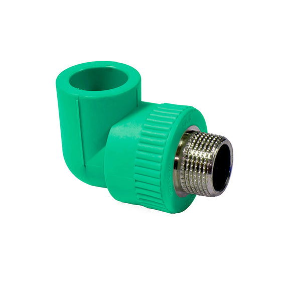 PPR Bolton Codo 90º Inserto HE PN20 - Pack con 5 y 10 unidades