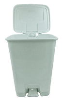 Contenedor con pedal Bolton 30 litros color Blanco-2