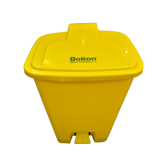Contenedor Bolton con Pedal 30 Litros - Amarillo