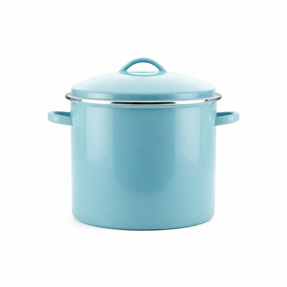 Olla Enlozada Bolton Celeste de 15 litros
