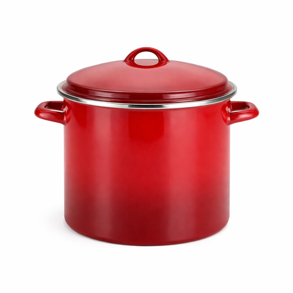 Olla Enlozada Bolton Rojo de 11.4 litros