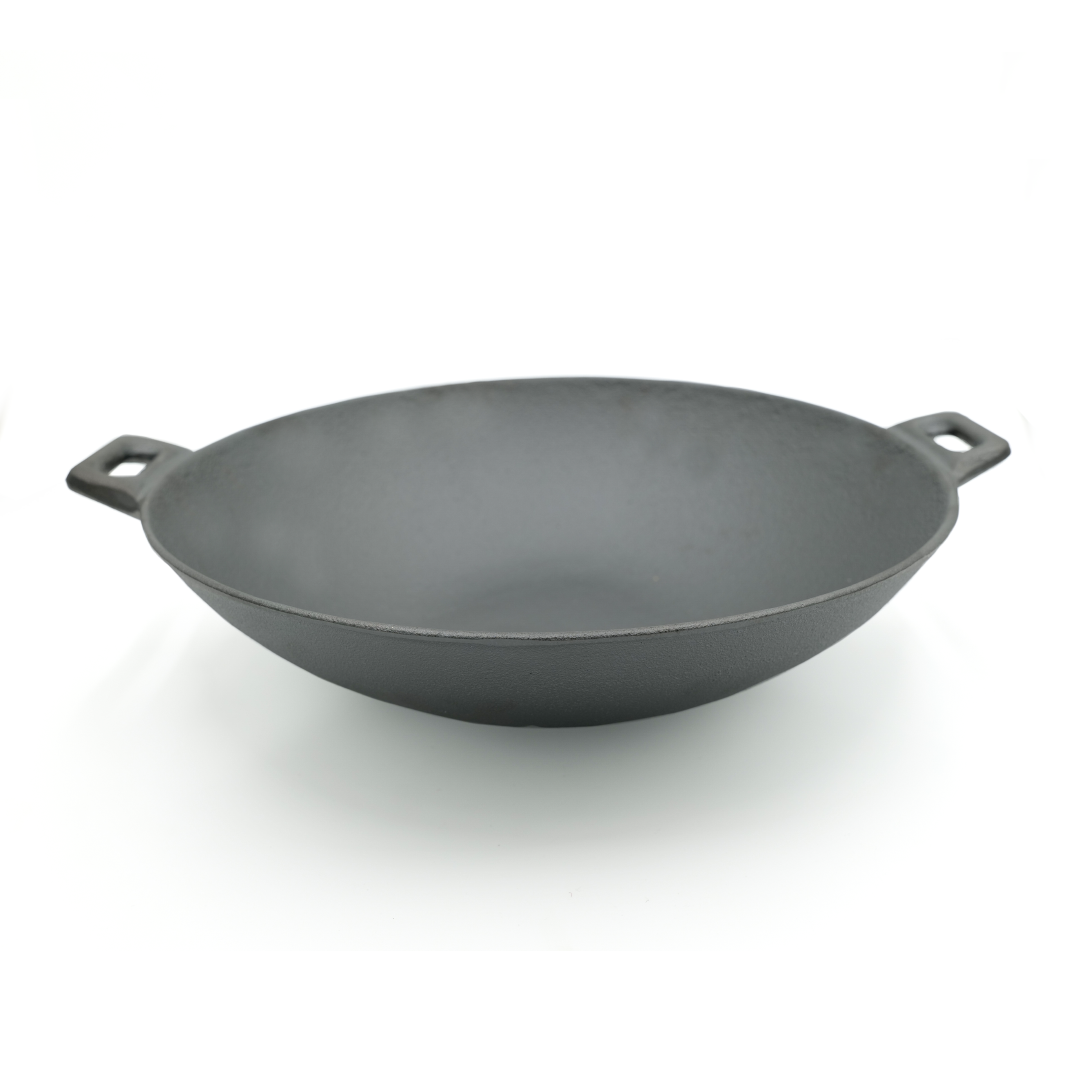 Wok de fierro fundido 37cm