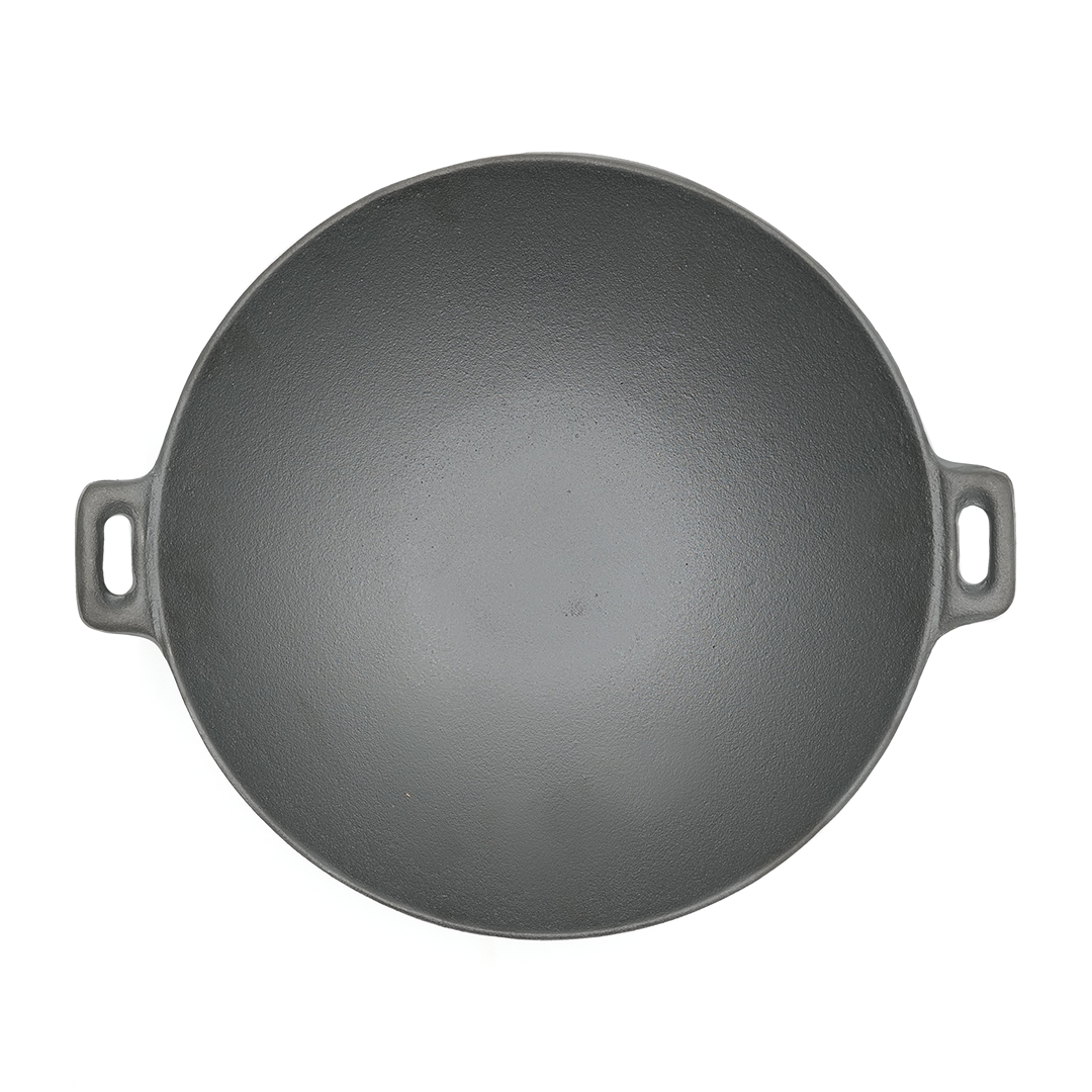 Wok de fierro fundido 37cm