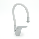 Monomando para Lavaplatos Bolton Cuello Flexible Blanco-1