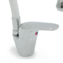 Monomando para Lavaplatos Bolton Cuello Flexible Blanco-2