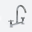 Combinación Lavaplatos Bolton Manilla Cruz Antideslizante Aleación Metálica-1