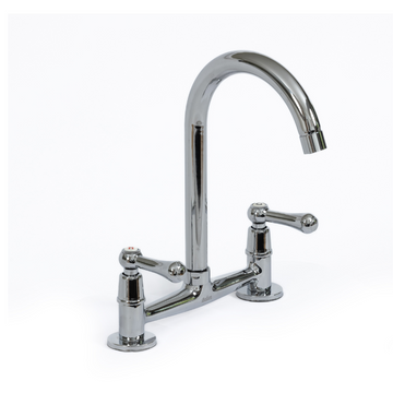 Combinación Lavaplatos Bolton Manilla Palanca Aleación Metálica con Cartucho Cerámico