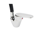 Monomando para Lavaplatos Bolton Cuello Flexible Negro-2