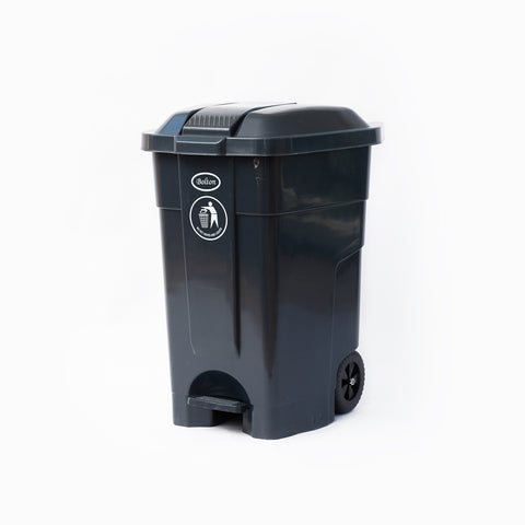 Contenedor con pedal plástico de 70 litros