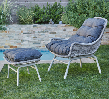 Silla Bolton Terraza Con Apoya Pies