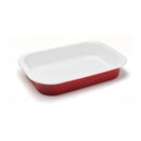 Asadera Bolton Enlozada Roja de 34 x 23 x 7 cm-1