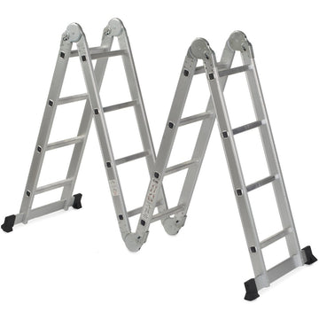 Escalera Bolton Plegable Multiuso 4x3 de Aluminio 3.37 Metros