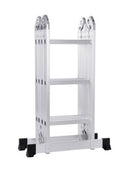 Escalera Bolton Multiuso 4x4 de Aluminio Soporta 150 kg Altura Máxima 4.45 Metros-2