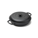 Olla Bolton de Fierro Fundido con Tapa 30 cm de Diámetro-1