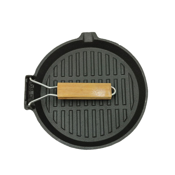 Placa Bolton de Fierro Fundido Redonda 24 cm