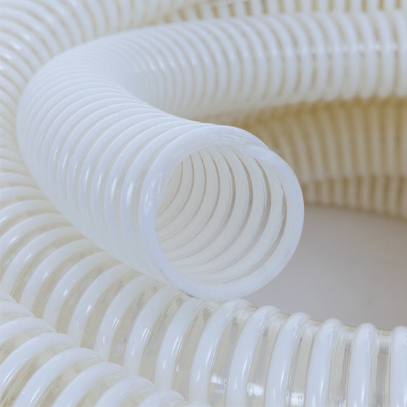 Manguera Bolton de Succión 1'' Transparente 50 Metros