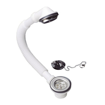 Desagüe Bolton para tina de 1.1/2'' con Rebalse