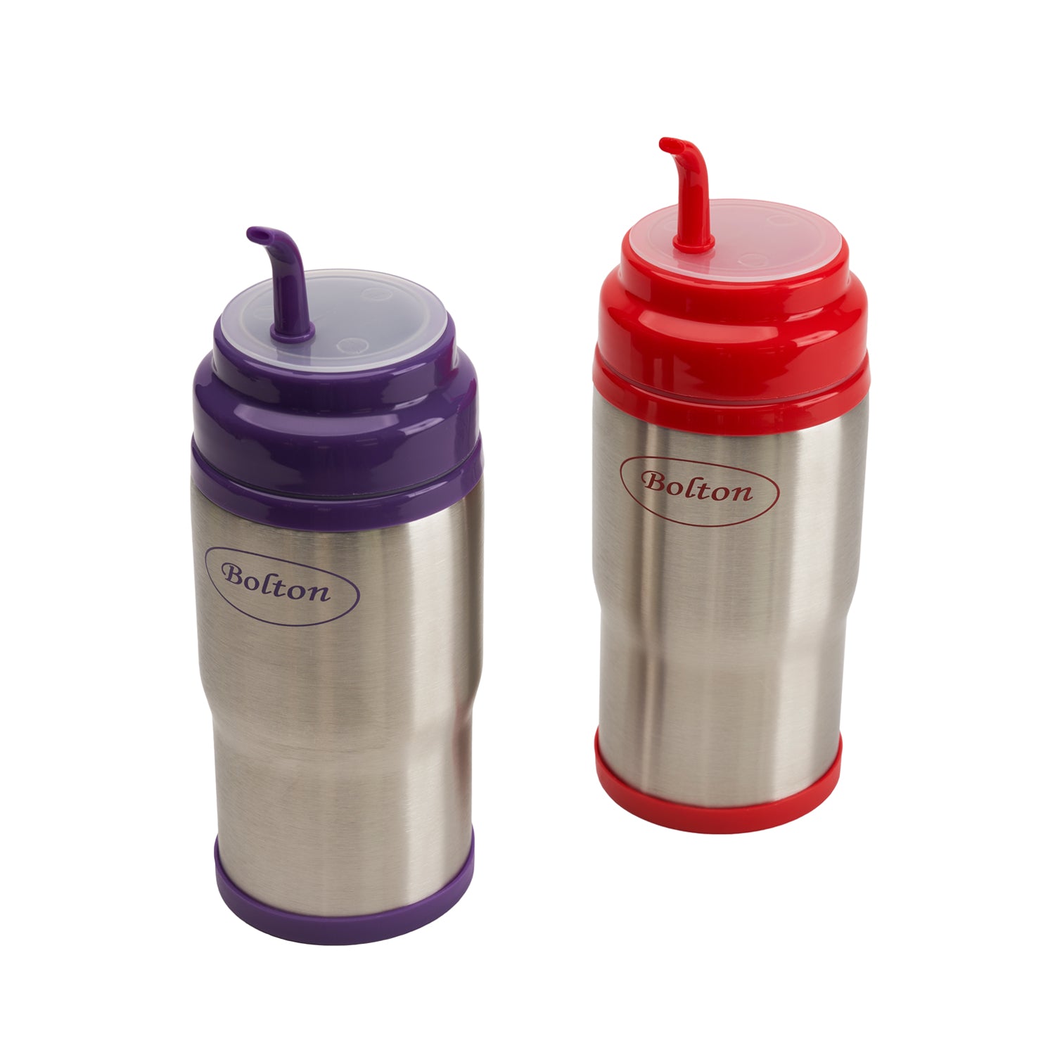 Comprar morado-y-rojo Pack 2 unidades Termo Mate Bolton 400cc (varios colores)