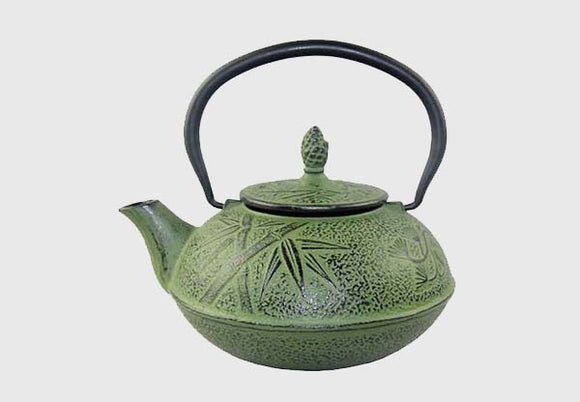 Tetera Bolton de Fierro Fundido Verde con Filtro 1 Litro